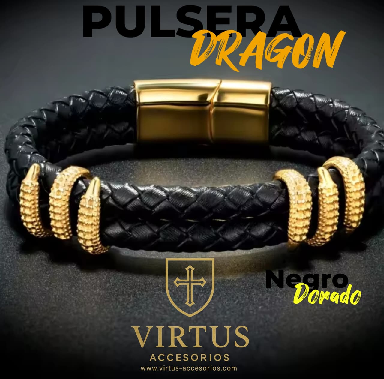 PULSERAS EN CUERO Y ACERO INOXIDABLE