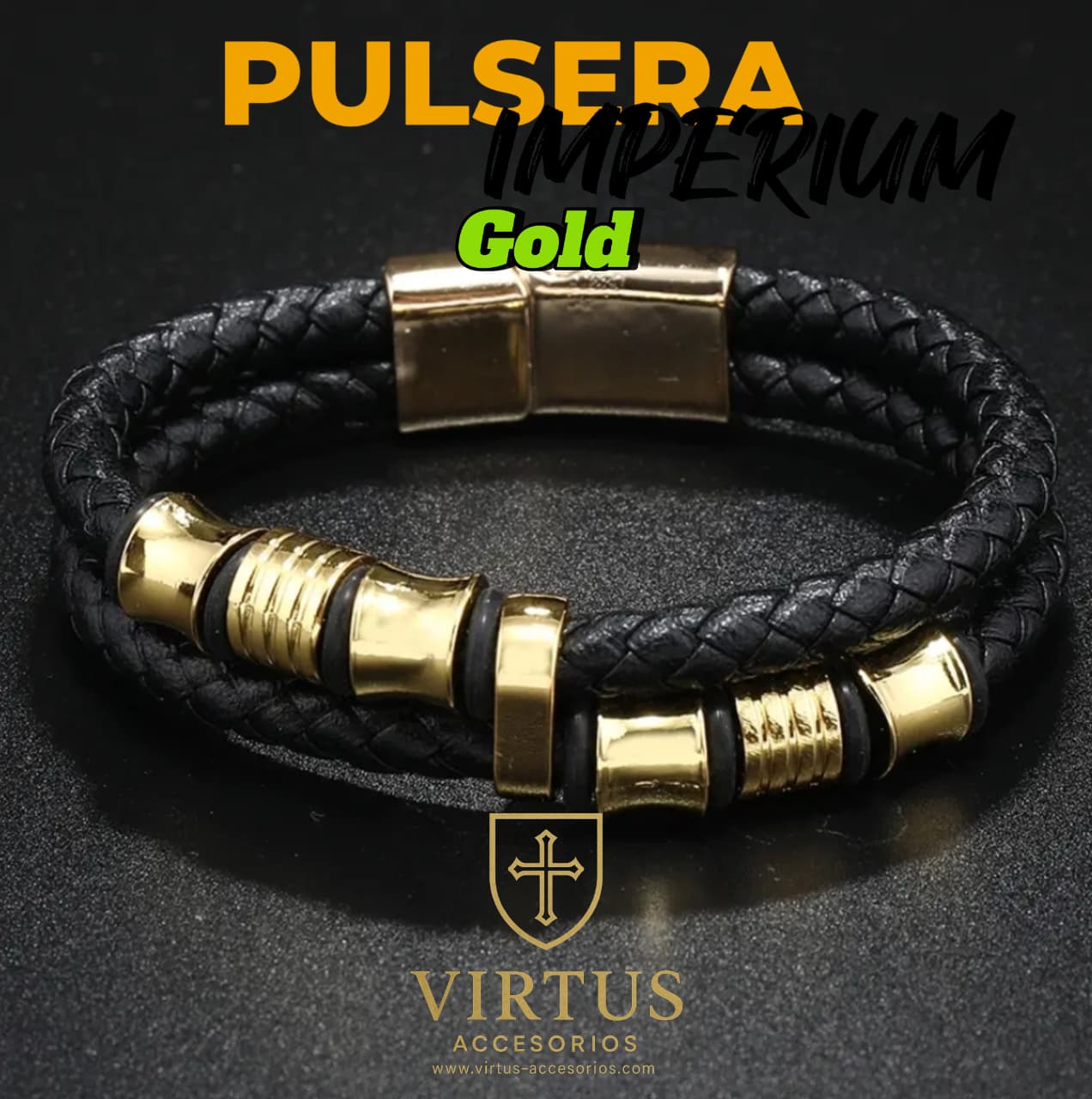 PULSERAS EN CUERO Y ACERO INOXIDABLE