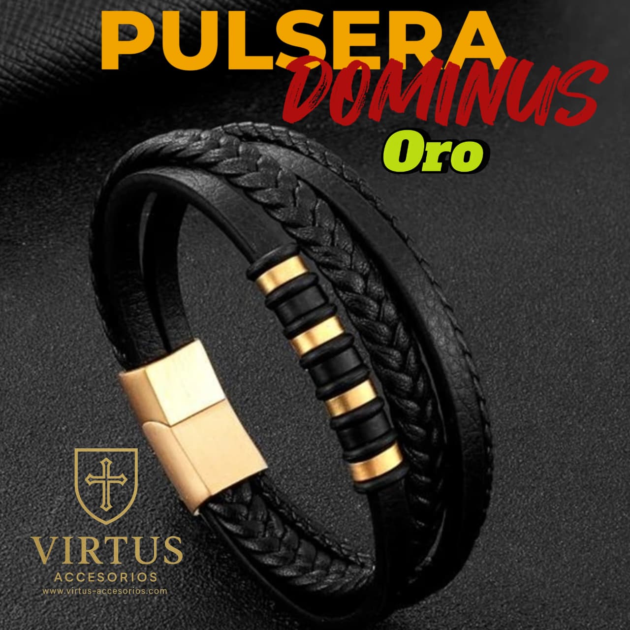 PULSERAS EN CUERO Y ACERO INOXIDABLE